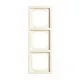 Busch-Jaeger 1723-182K afdekraam 3-voudig Future Linear creme OP=OP