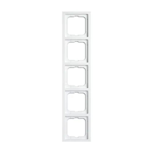 Busch-Jaeger 1725-184K afdekraam 5-voudig Future Linear studiowit glans
