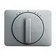 Busch-Jaeger 1740 DRL-266-503 driestanden knop voor ventilatorschakelaar Alpha titanium