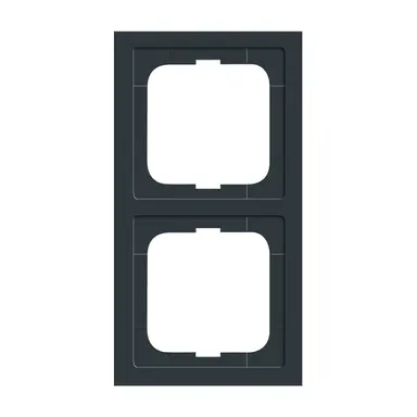 Busch-Jaeger 1722-181K afdekraam 2-voudig Future Linear antraciet