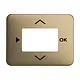 Busch-Jaeger 6435-21 centraalplaat timer/CO2/thermostaat Alpha brons OP=OP