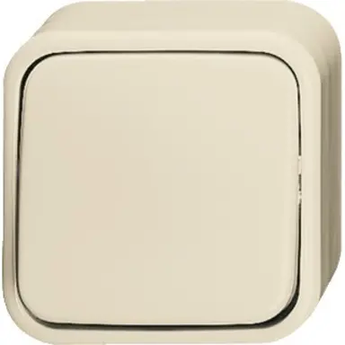 Busch-Jaeger 2601/7 AP/11-503 kruisschakelaar opbouw AP plus creme