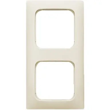 Busch-Jaeger 2512-212K-102 afdekraam-Linear 2-voudig Standaard SI