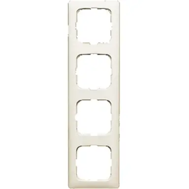 Busch-Jaeger 2514-212K-102 afdekraam-Linear 4-voudig Standaard SI