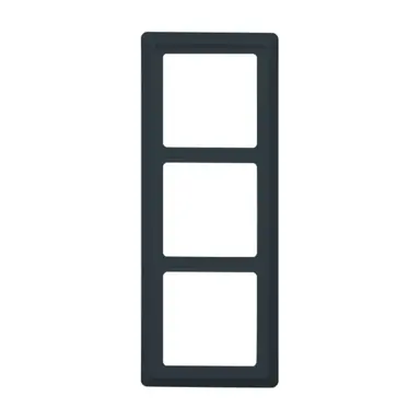 Busch-Jaeger 2103-35 afdekraam 3-voudig IP44 antraciet