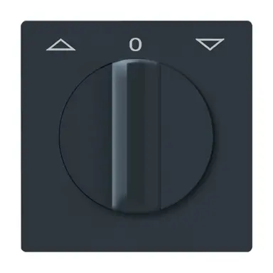 Busch-Jaeger 2142 DR-35 draaiknop tbv jaloezieschakelaar IP44 antraciet