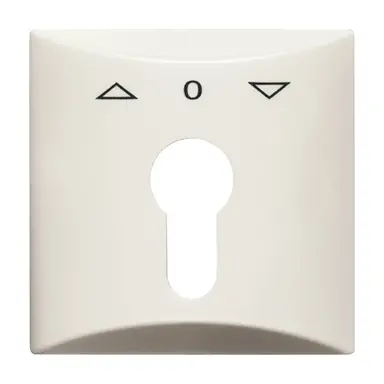 Busch-Jaeger 2155 PZ-32 jaloezie centraalplaat met pijl opdruk IP44 creme