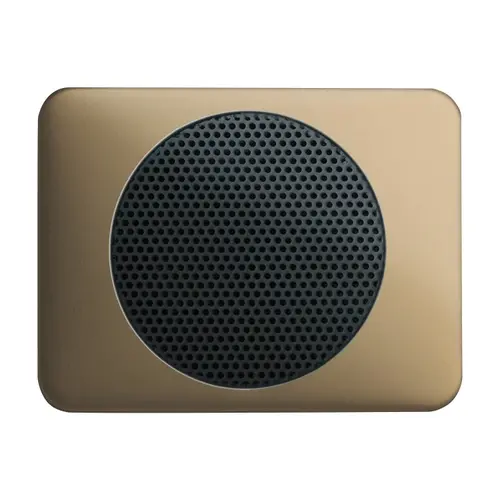 Busch-Jaeger 8253-21 centraalplaat radioluidspreker Alpha brons OP=OP