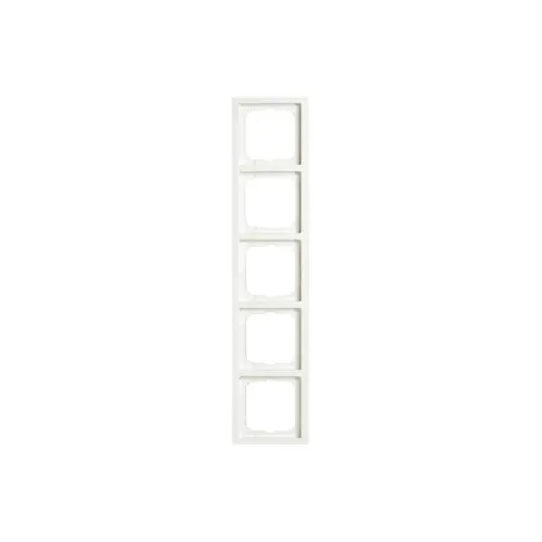 Busch-Jaeger 1725-884K afdekraam 5-voudig Future Linear studiowit mat