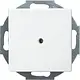 Busch-Jaeger 2527-914 centraalplaat voor kabeluitvoer incl. draagring Balance SI wit glans