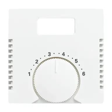 Busch-Jaeger 1794 TA-914 centraalplaat kamerthermostaat met schermopening Balance SI