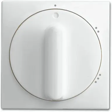 Busch-Jaeger 2542 DR/02-914 draaiknop driestandenschakelaar Balance SI wit glans