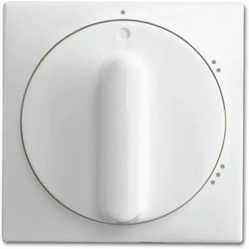 Busch-Jaeger 2542 DR/02-914 draaiknop driestandenschakelaar Balance SI wit glans