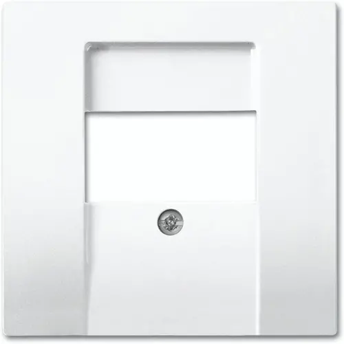 Busch-Jaeger 2539-914 centraalplaat USB / luidspreker Balance SI wit glans