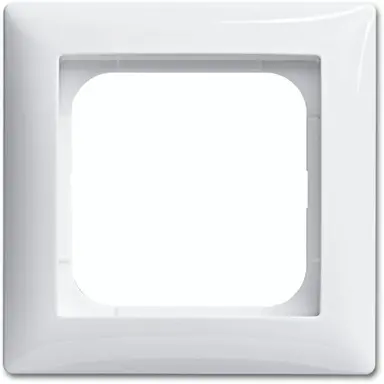 Busch-Jaeger 1721-914 afdekraam 1-voudig Balance SI wit glans