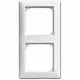 Busch-Jaeger 1722-914 afdekraam 2-voudig Balance SI wit glans