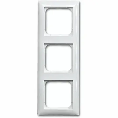 Busch-Jaeger 1723-914 afdekraam 3-voudig Balance SI wit glans