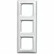 Busch-Jaeger 1723-914 afdekraam 3-voudig Balance SI wit glans