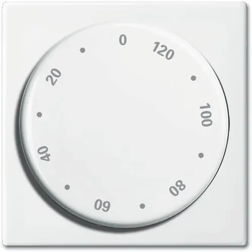 Busch-Jaeger 1771-914-102 draaiknop tijdschakelaar 120 min Balance SI wit glans