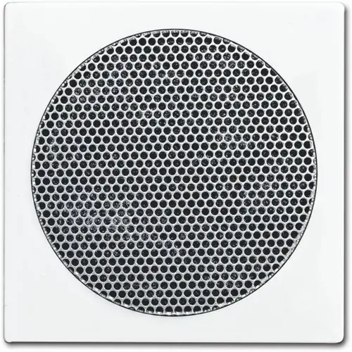 Busch-Jaeger 8253-914 centraalplaat radioluidspreker Balance SI wit glans