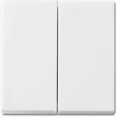 Busch-Jaeger 2505-914 schakelwip 2-voudig Balance SI wit glans