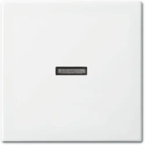 Busch-Jaeger 1789 N-914 schakelwip met klein transparant controlevenster Balance SI wit glans