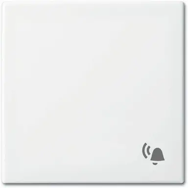 Busch-Jaeger 2520 KI-914 schakelwip symbool bel Balance SI wit glans