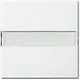 Busch-Jaeger 2506 N-914 schakelwip met tekstkader Balance SI wit glans