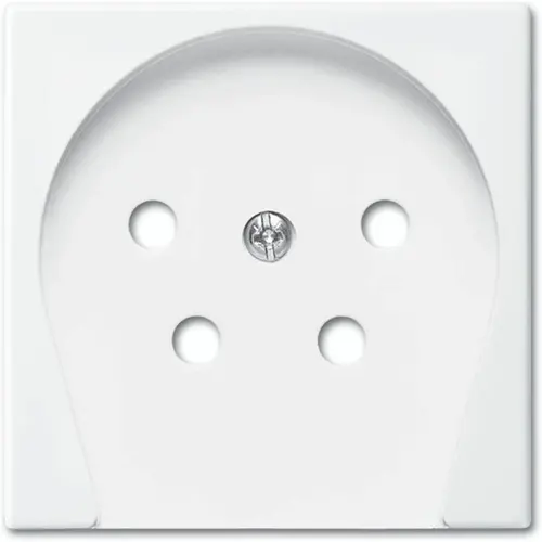 Busch-Jaeger 2765-914-503 centraalplaat telefoon KPN 4-polig Balance SI wit glans