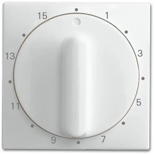 Busch-Jaeger 1770-914-103 draaigreep tijdschakelaar 15 min Balance SI wit glans