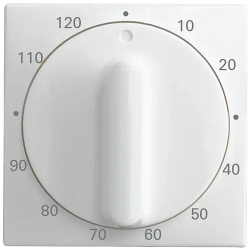 Busch-Jaeger 1771-914-103 draaigreep tijdschakelaar 120 min Balance SI wit glans