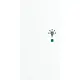 Busch-Jaeger 6231-21-884 bedieningswip links symbool licht tbv bedieningselement flex 2-voudig Future Linear studiowit mat