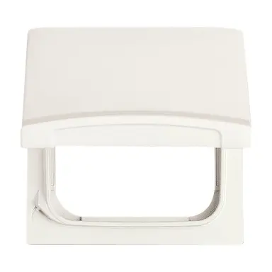 Busch-Jaeger 2118 GK-32 verloopplaat met klapdeksel IP44 creme