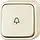 Busch-Jaeger 2621APKI206/11-503 wip-impulsdrukker wissel 1-polig opbouw AP plus creme