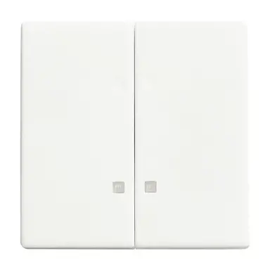 Busch-Jaeger 1785 K-884 schakelwip 2-voudig met controlevenster Future Linear studiowit mat