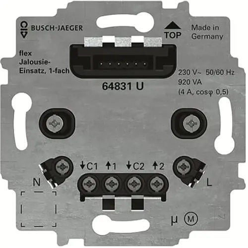 Busch-Jaeger 64831 U jaloeziesokkel flex 1-voudig