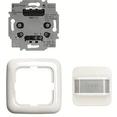 Busch-Jaeger 64762 UJ-214 bewegingsmelder met comfort-sensor en selectlens compleet Reflex SI