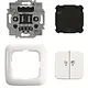 Busch-Jaeger 62851 UJ-214-WL LED-dimmersokkel flex 1-voudig complete set met bedieningselement draadloos Reflex SI