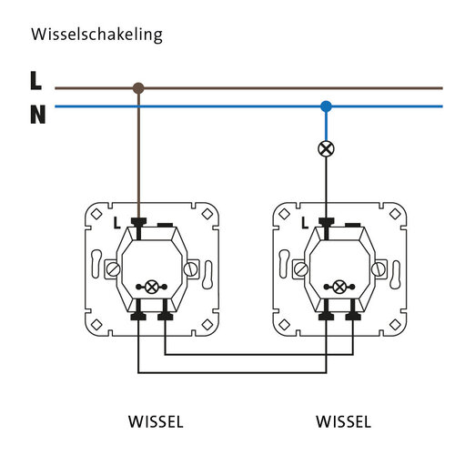 Kopp 503600006 wisselschakelaar