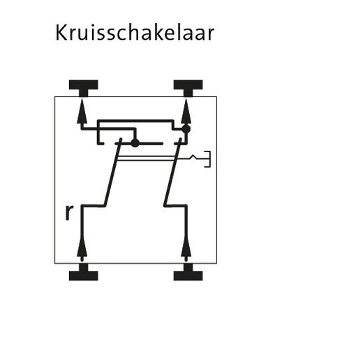 Kopp 503700009 kruisschakelaar