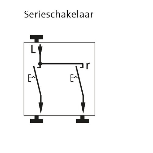 Kopp 503500003 serieschakelaar