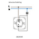 Kopp 504500004 jaloezieschakelaar eenpolig drukcontact