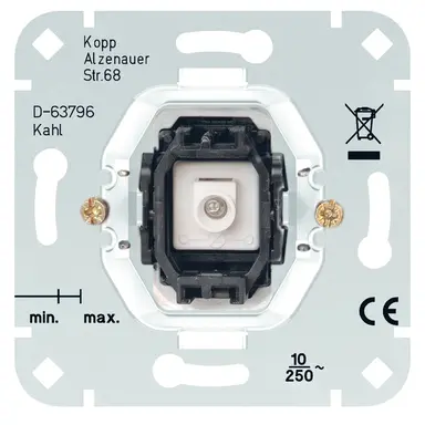 Kopp 504700000 drukcontact verbreekcontact met N-klem