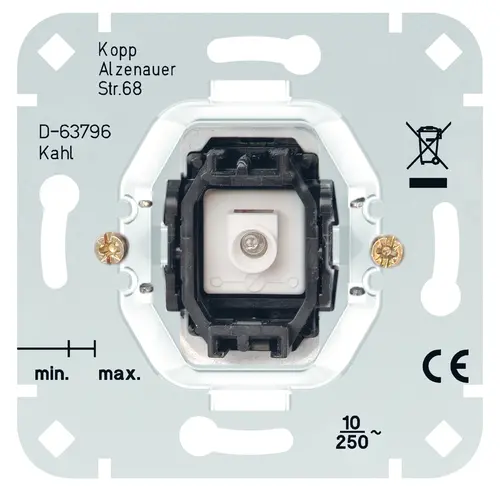 Kopp 504700000 drukcontact verbreekcontact met N-klem