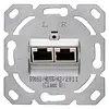 Kopp 920100004 RJ45 data wandcontactdoos CAT6 2-voudig