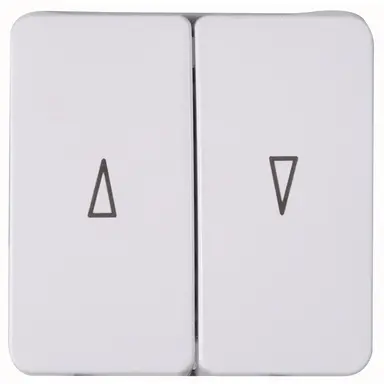 Kopp 331513006 wip jaloezieschakelaar 2-voudig HK02 Milano arctic wit