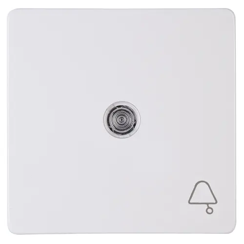 Kopp 333952007 schakelwip controlevenster met bel symbool HK05 Paris arctic wit