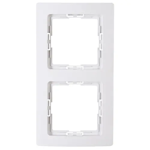 Kopp 308502004 afdekraam 2-voudig HK05 Paris arctic wit