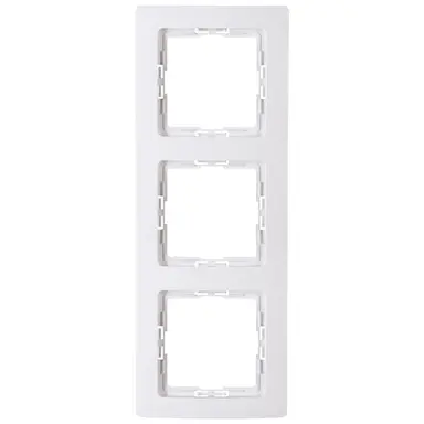 Kopp 308602007 afdekraam 3-voudig HK05 Paris arctic wit