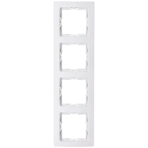 Kopp 308702000 afdekraam 4-voudig HK05 Paris arctic wit